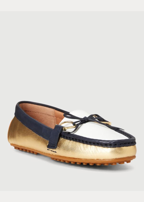 Ralph Lauren Briley II Læder Loafer Viacfarebný | rgcAHYCL