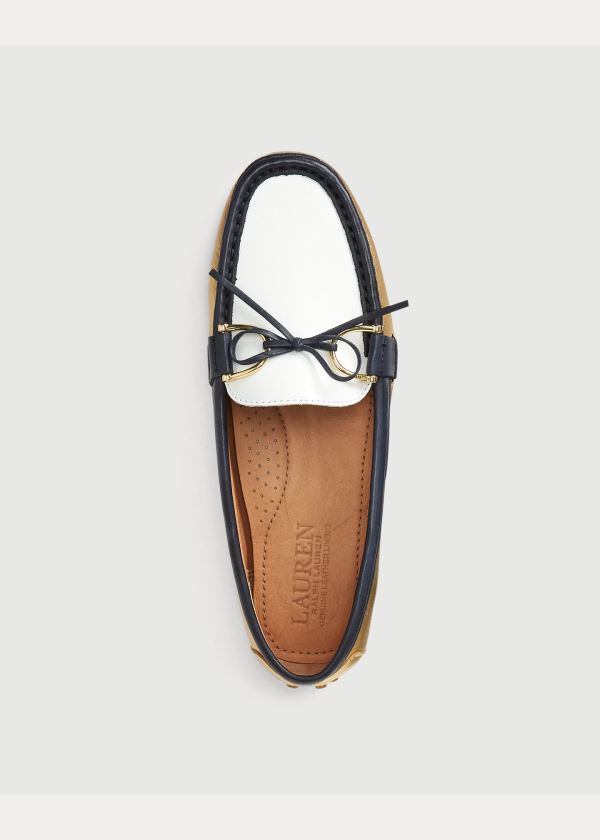 Ralph Lauren Briley II Læder Loafer Viacfarebný | rgcAHYCL