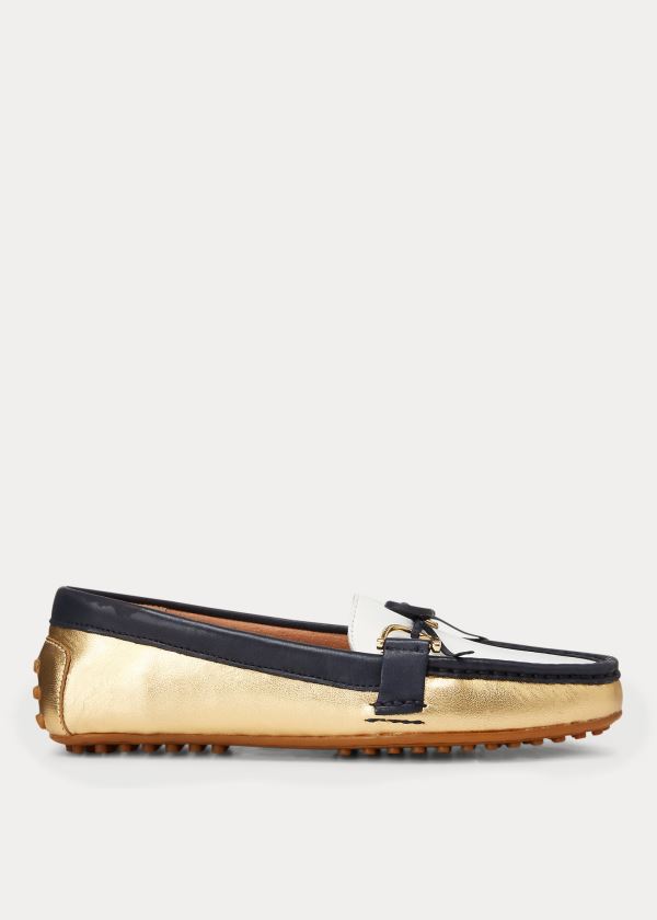 Ralph Lauren Briley II Læder Loafer Viacfarebný | rgcAHYCL