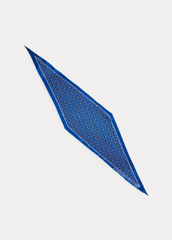 Ralph Lauren Brooke Silk Twill Scarf Blankyt | bbvEGih0