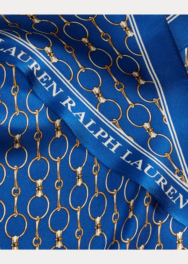 Ralph Lauren Brooke Silk Twill Scarf Blankyt | bbvEGih0