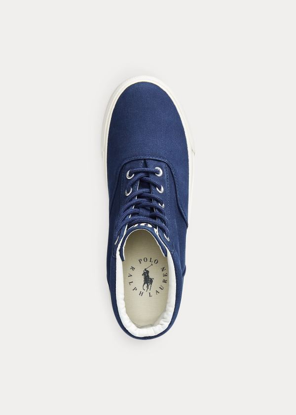 Ralph Lauren Bryn High-Top Sneakers Tmavě Blankyt | se31vKyx