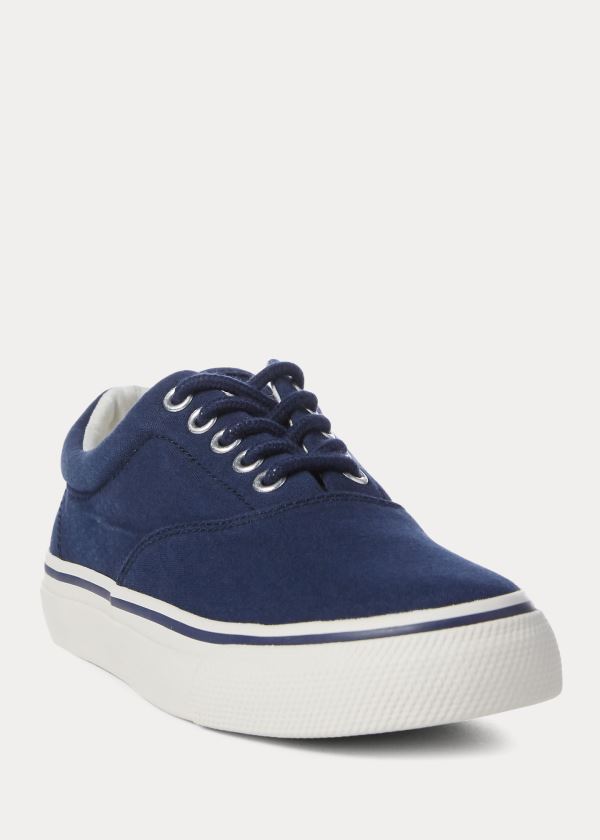Ralph Lauren Bryn Platene Sneakers Tmavě Blankyt | gBoi4JvF