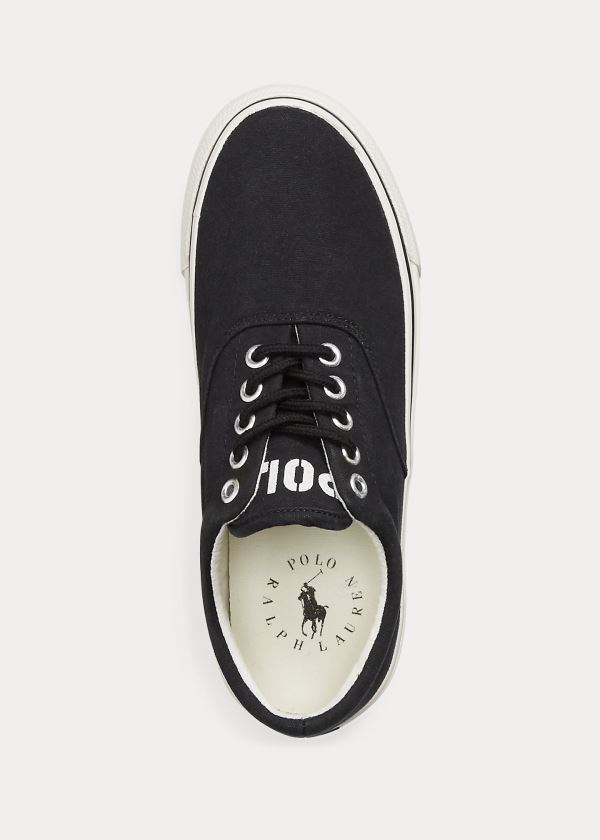 Ralph Lauren Bryn Platene Sneakers Černé | cuDBBQMN