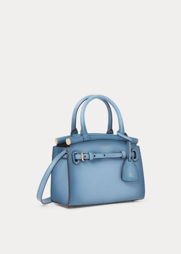 Ralph Lauren Burnished Mini RL50 Handbag Blankyt | D4t1qTue