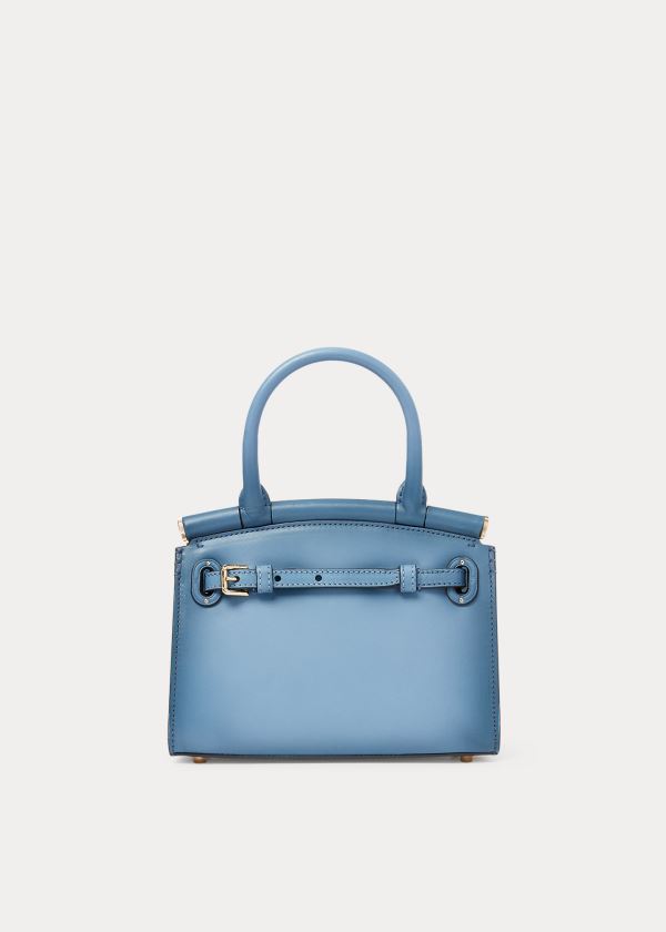 Ralph Lauren Burnished Mini RL50 Handbag Blankyt | D4t1qTue