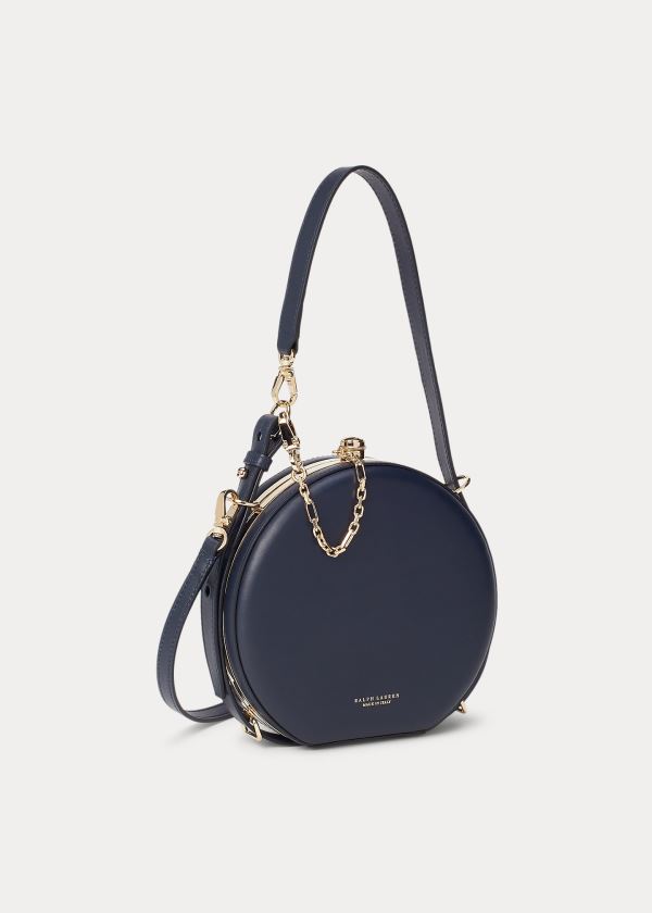 Ralph Lauren Calfskin Canteen Bag Tmavě Blankyt | HDtjbpNb