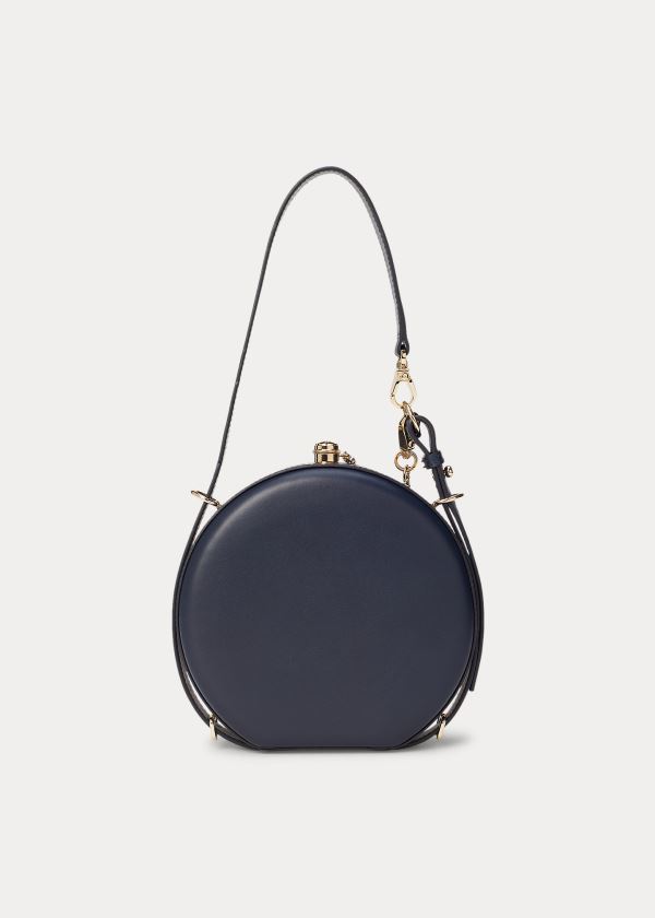 Ralph Lauren Calfskin Canteen Bag Tmavě Blankyt | HDtjbpNb