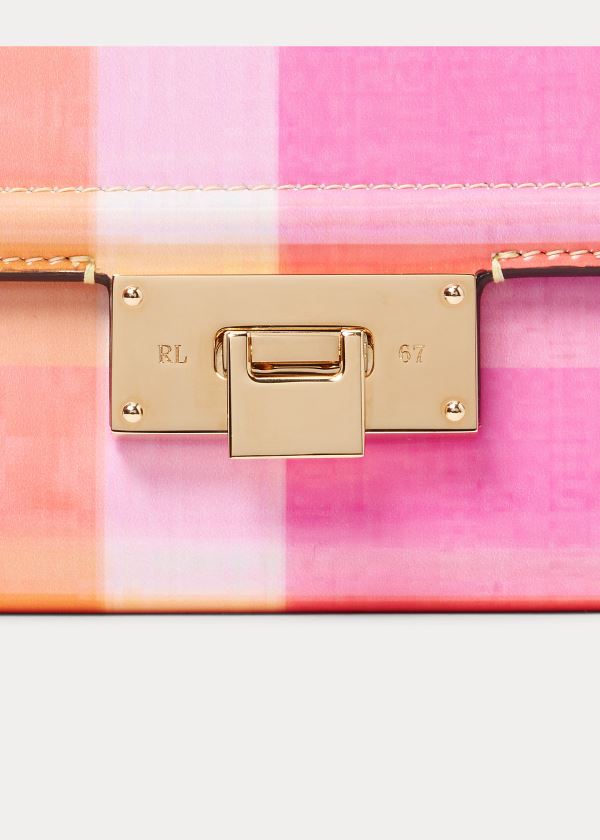 Ralph Lauren Calfskin Hinge-Lock Wallet Viacfarebný | NbLBsrHO