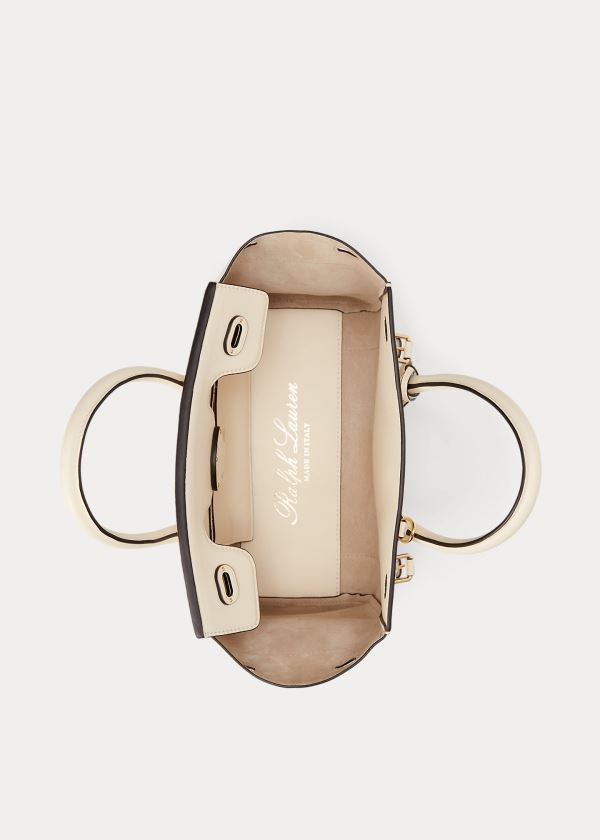 Ralph Lauren Calfskin Light Ricky 27 Krém | WpM4fMQ1