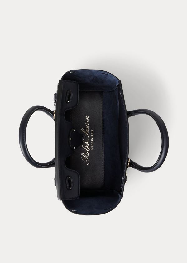 Ralph Lauren Calfskin Light Ricky 27 Tmavě Blankyt | iPN5dFh7