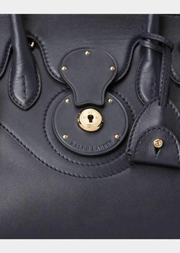 Ralph Lauren Calfskin Light Ricky 27 Tmavě Blankyt | iPN5dFh7