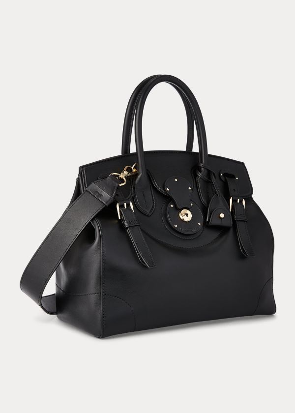 Ralph Lauren Calfskin Light Ricky 33 Černé | cpbbLh2p
