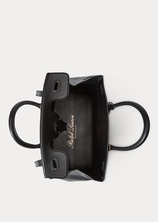Ralph Lauren Calfskin Light Ricky 33 Černé | cpbbLh2p