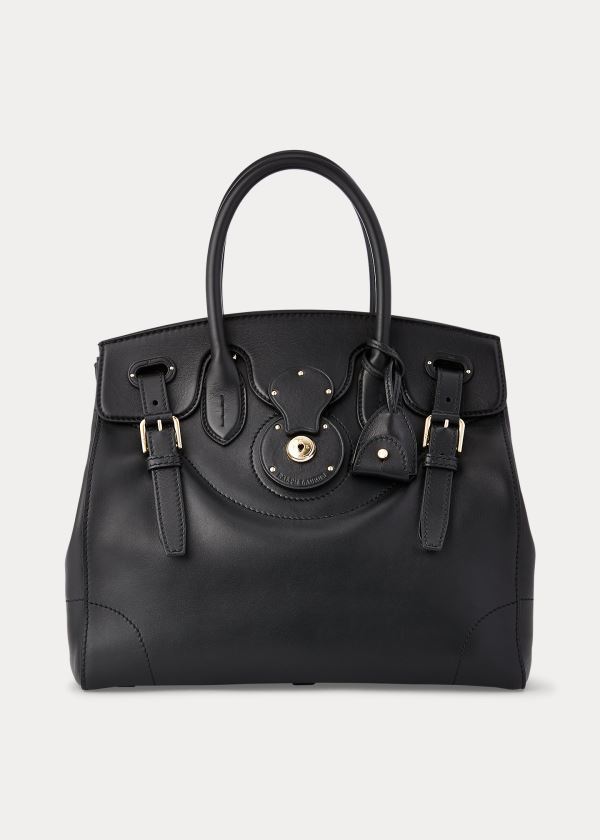 Ralph Lauren Calfskin Light Ricky 33 Černé | cpbbLh2p