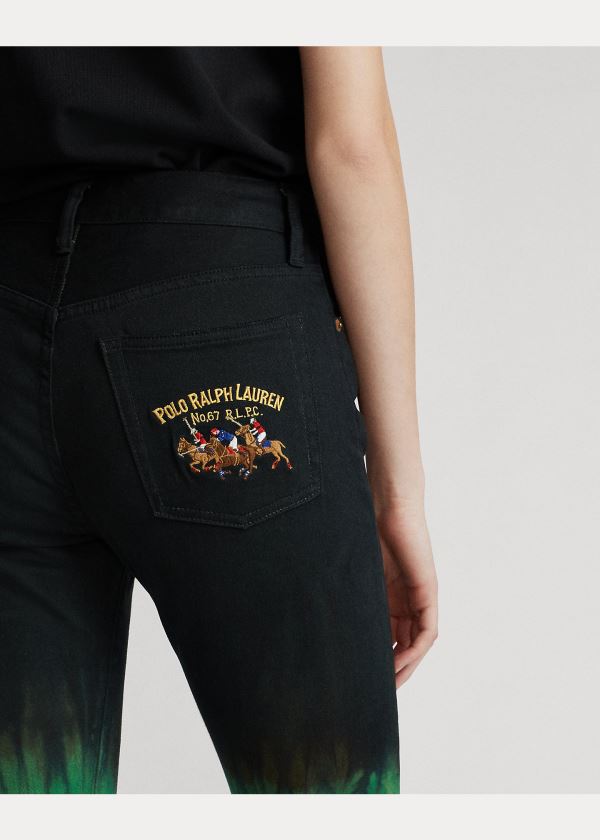 Ralph Lauren Callen High-Rise Slim Jean Oranžové Blankyt Viacfarebný | 7ZnukhtK