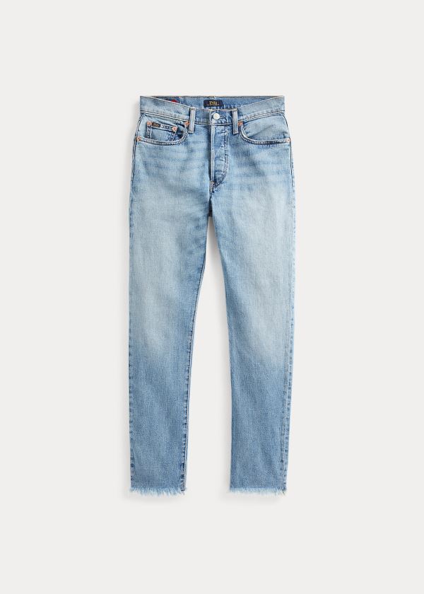 Ralph Lauren Callen High-Rise Slim Jean Světle Indigo | Bk0Z6b5X