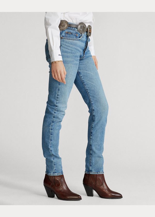 Ralph Lauren Callen High-Rise Slim Jean Indigo | gIVfmCXB
