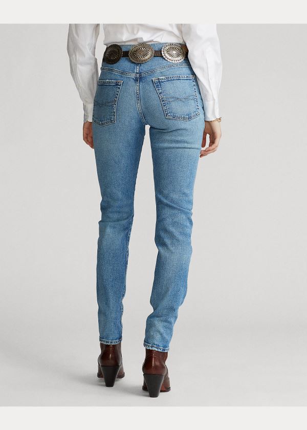 Ralph Lauren Callen High-Rise Slim Jean Indigo | gIVfmCXB