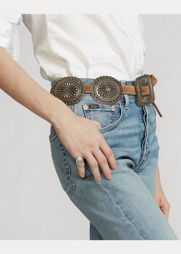 Ralph Lauren Callen High-Rise Slim Jean Světle Indigo | iShJiySv