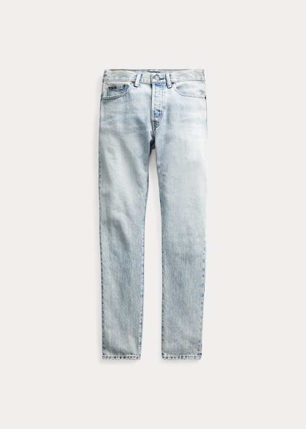 Ralph Lauren Callen High-Rise Slim Světle Indigo | xUm1dugJ