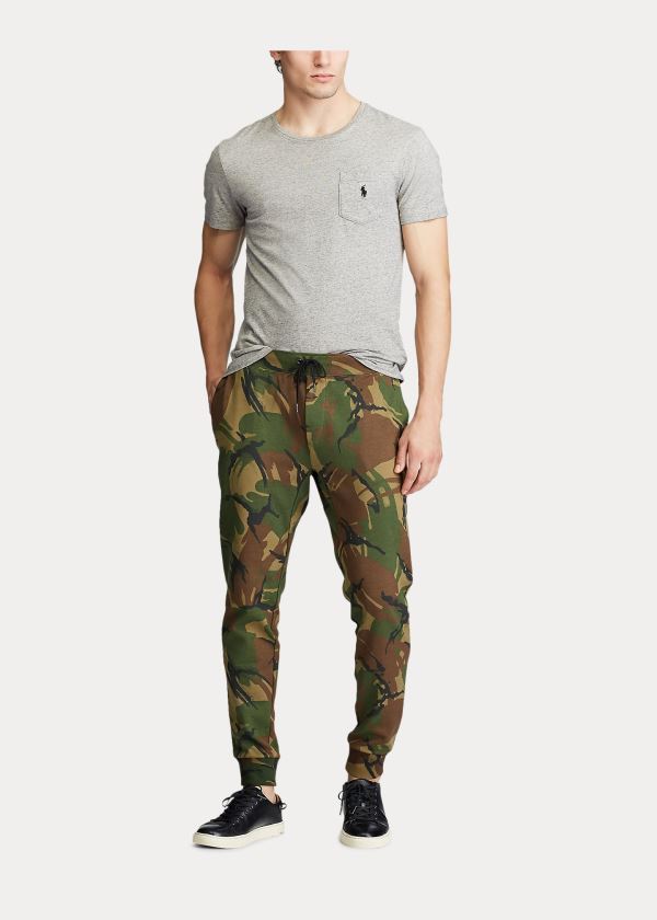 Ralph Lauren Camo Double-Knit Jogger Pant Maskáčové | 4zyprr00