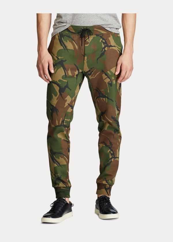 Ralph Lauren Camo Double-Knit Jogger Pant Maskáčové | 4zyprr00