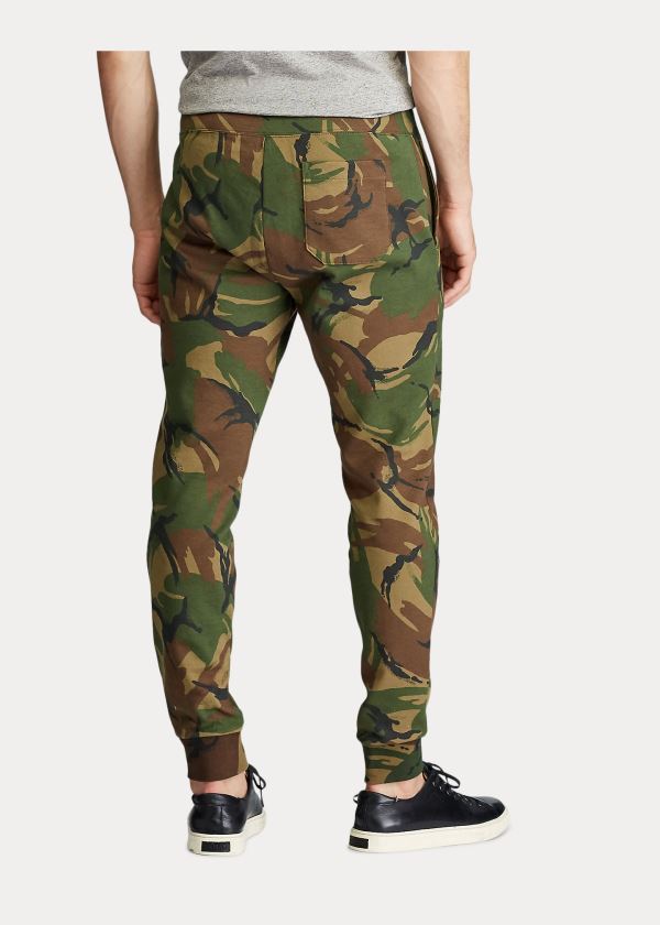 Ralph Lauren Camo Double-Knit Jogger Pant Maskáčové | 4zyprr00
