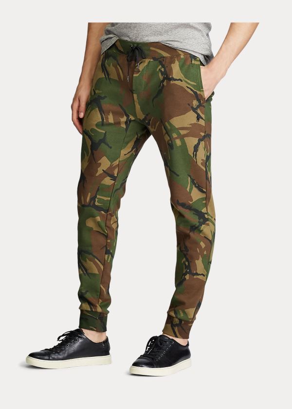 Ralph Lauren Camo Double-Knit Jogger Pant Maskáčové | 4zyprr00