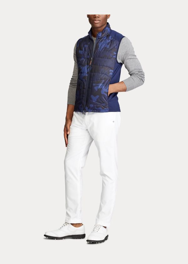 Ralph Lauren Camo Paneled Stretch Vest Tmavě Blankyt Maskáčové | ctNpK8oR