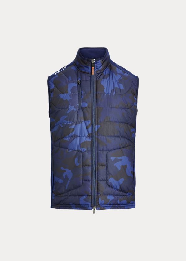 Ralph Lauren Camo Paneled Stretch Vest Tmavě Blankyt Maskáčové | ctNpK8oR