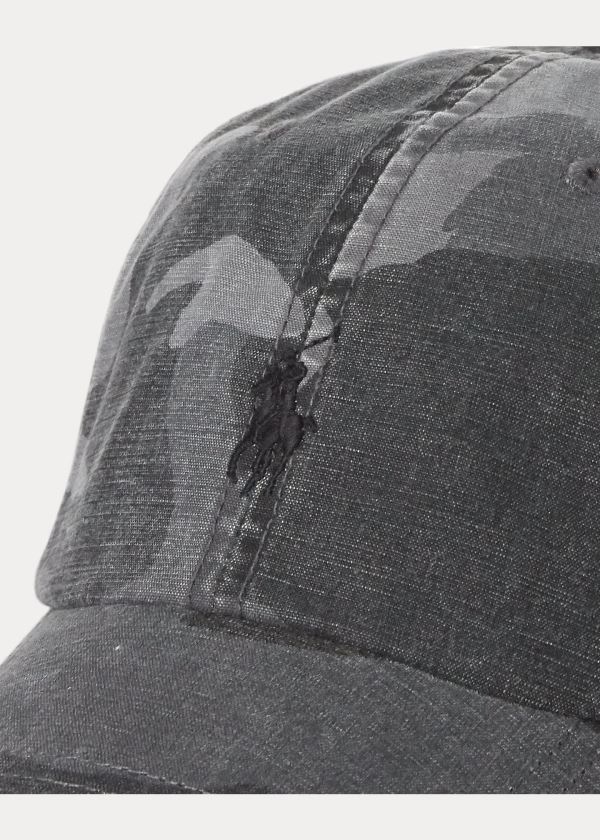 Ralph Lauren Camo Platene Ball Cap Šedé Maskáčové | ZL1VGJKn