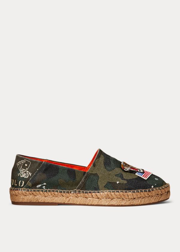 Ralph Lauren Camo Platene Espadrilky Maskáčové | eU0tpgSS