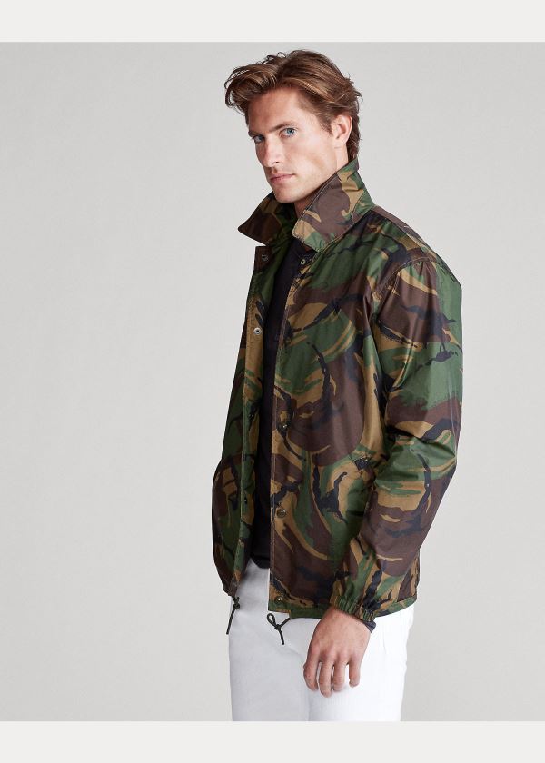 Ralph Lauren Camo-Print Jacket Maskáčové | iVU8SILv