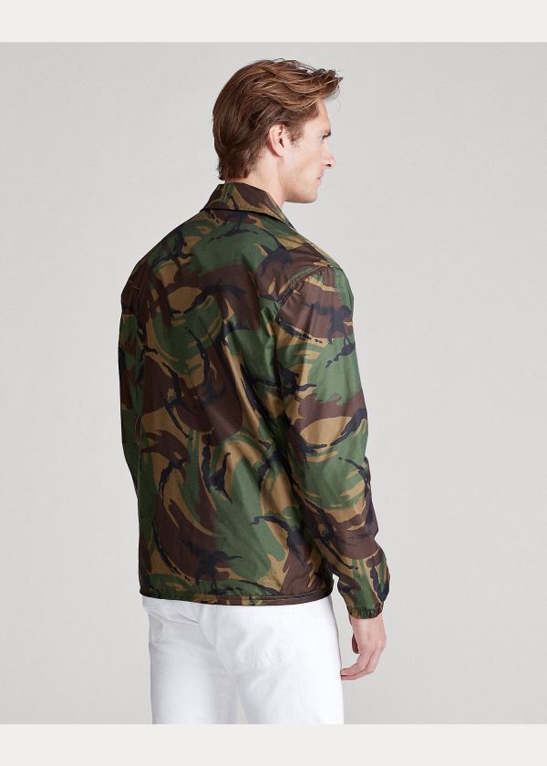 Ralph Lauren Camo-Print Jacket Maskáčové | iVU8SILv