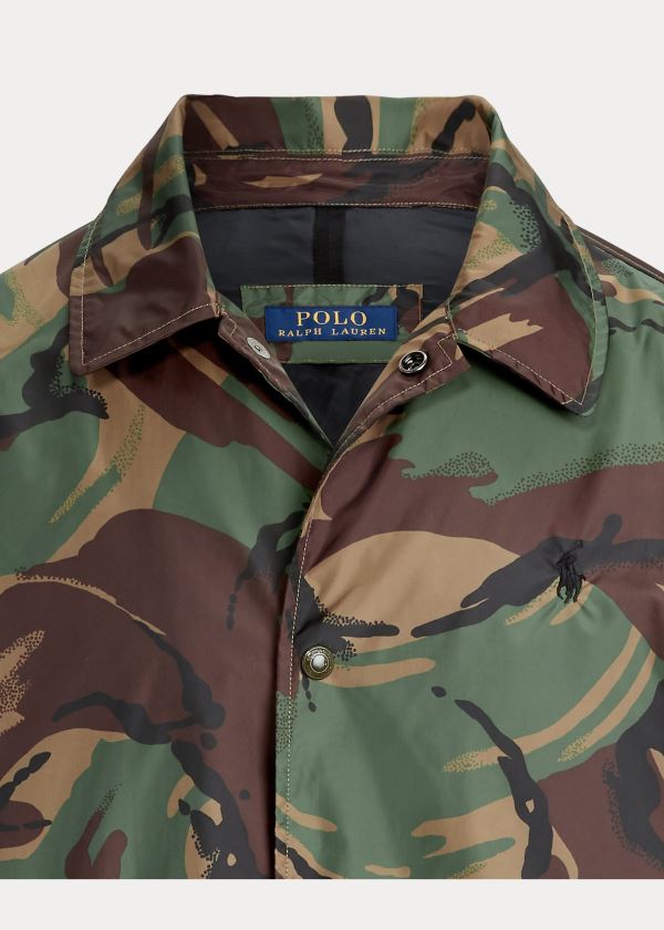 Ralph Lauren Camo-Print Jacket Maskáčové | iVU8SILv