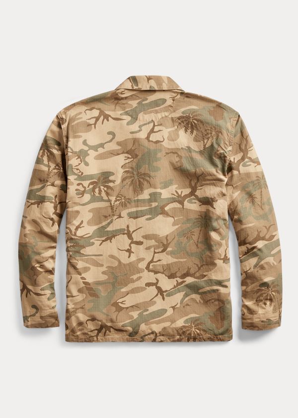Ralph Lauren Camo Ripstop Field Jacket Maskáčové | 6mYF9rhZ