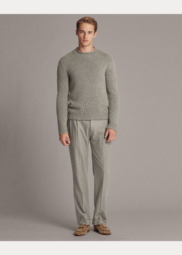 Ralph Lauren Cashmere Rollneck Svetrové Světle Šedé | UJdpOjoT