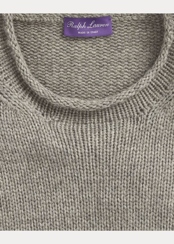 Ralph Lauren Cashmere Rollneck Svetrové Světle Šedé | UJdpOjoT