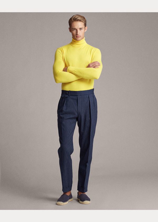Ralph Lauren Cashmere Turtleneck Svetrové Citrón Žluté | 7COECTNX