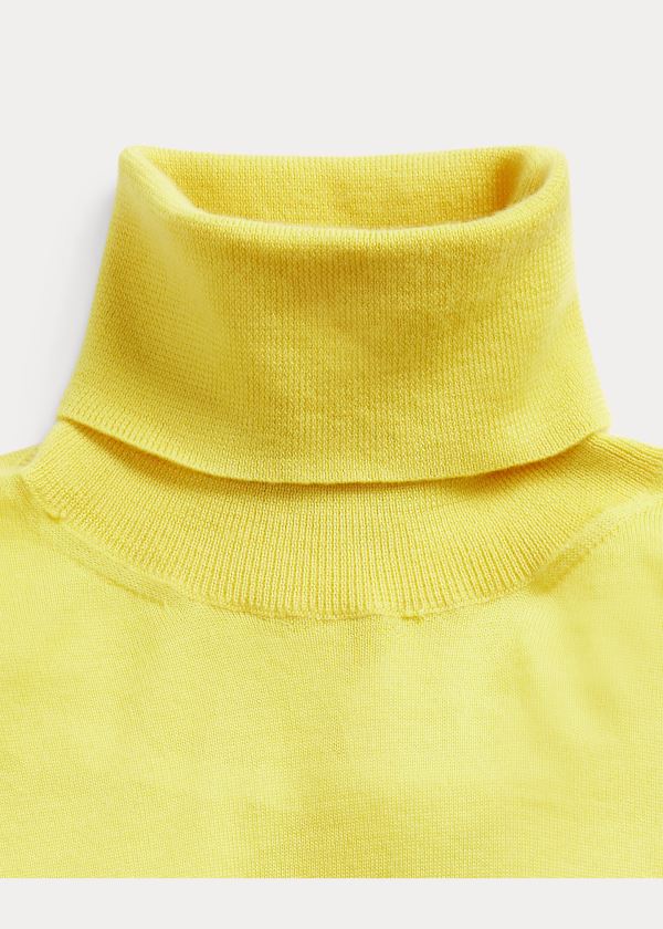 Ralph Lauren Cashmere Turtleneck Svetrové Citrón Žluté | 7COECTNX