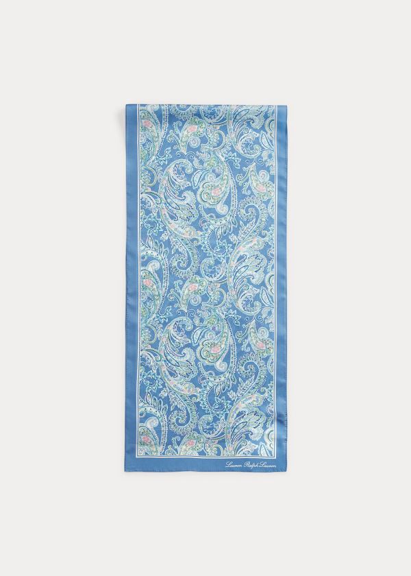 Ralph Lauren Christina Silk Scarf Blankyt | fnl1HjKe