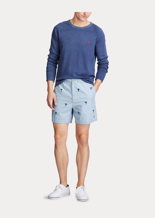 Ralph Lauren Classic Chambray Polo Prepster Světle Blankyt | EpTAqmHs