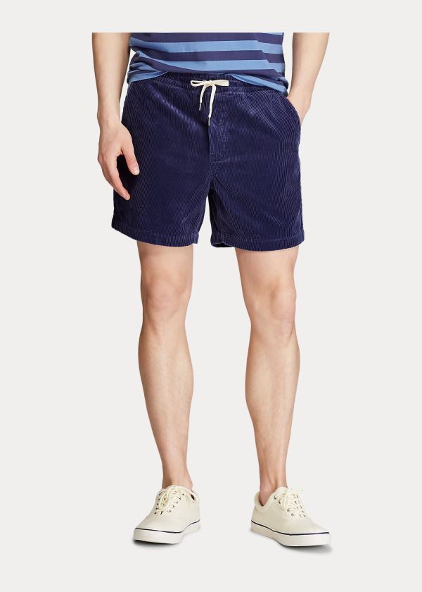 Ralph Lauren Classic Corduroy Polo Prepster Tmavě Blankyt | IGmtDf3l