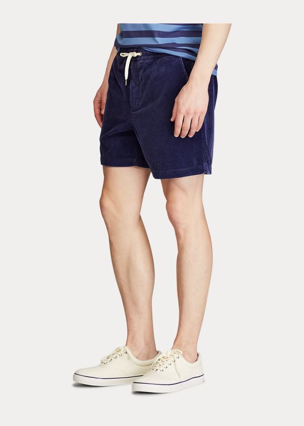 Ralph Lauren Classic Corduroy Polo Prepster Tmavě Blankyt | IGmtDf3l