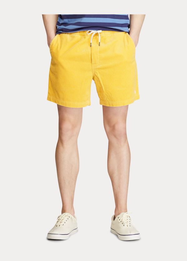 Ralph Lauren Classic Corduroy Polo Prepster Žluté | q4PBVkS1