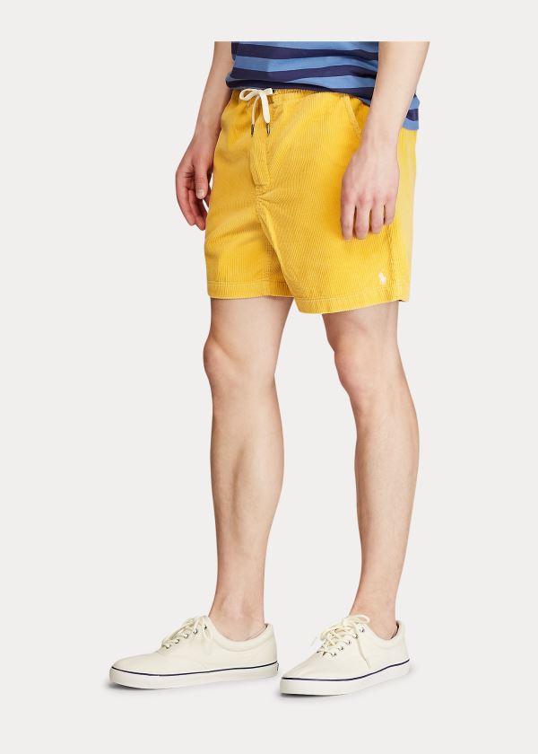 Ralph Lauren Classic Corduroy Polo Prepster Žluté | q4PBVkS1