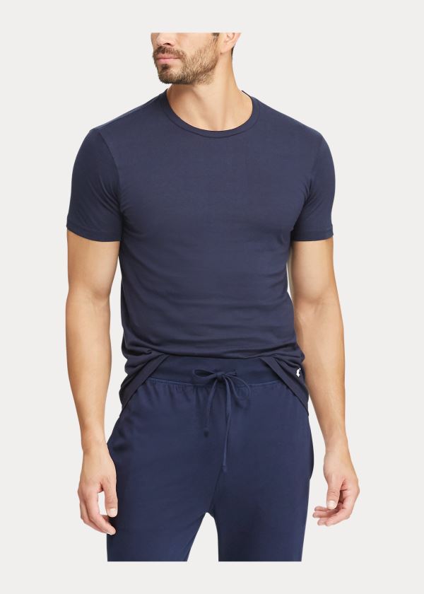 Ralph Lauren Classic Crewneck 3-Pack Blankyt | YVV9yXoK