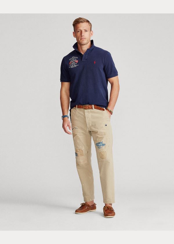 Ralph Lauren Classic Fit Americana Polo Tmavě Blankyt | NwF6YaAf