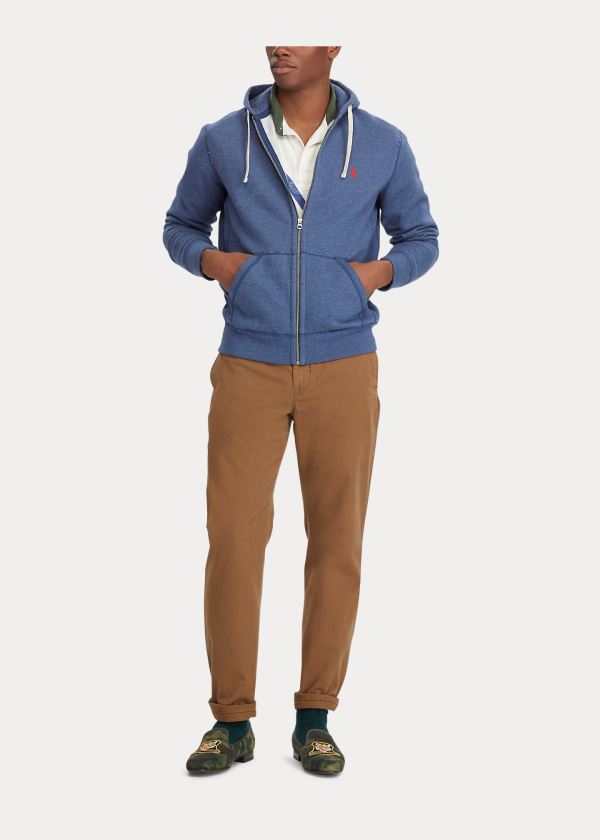 Ralph Lauren Classic Fit Bavlněné Chino Hnědé | LIQLsNd2